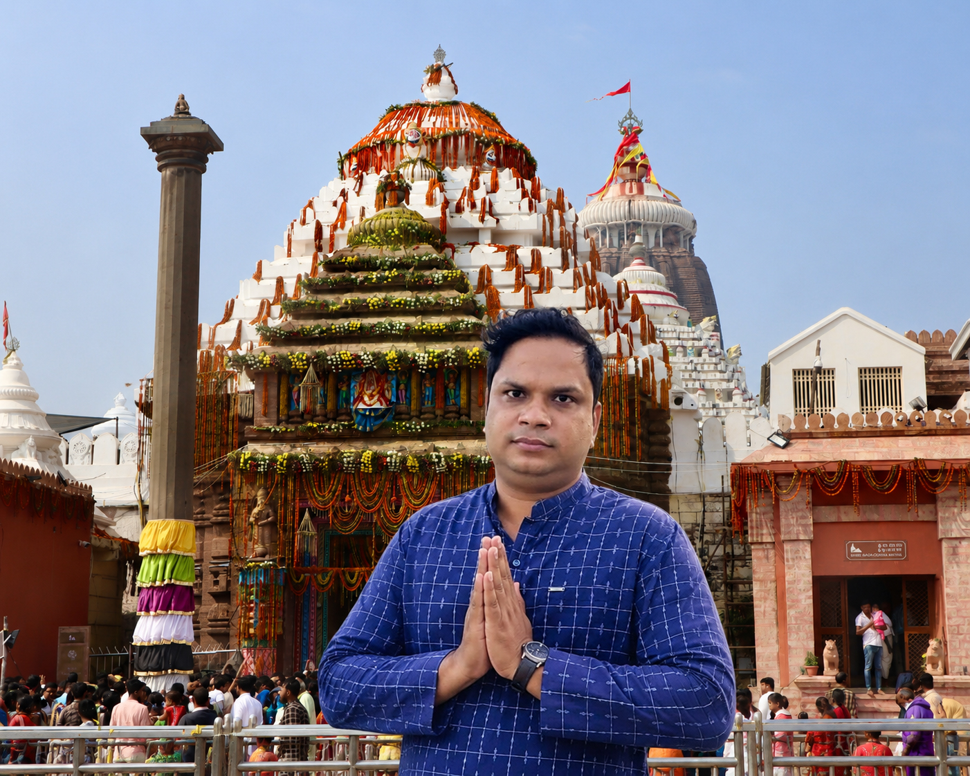 Mr. Rakesh Kumar Khuntia, Founder GoldenAgePuri & MySpiritualHolidays